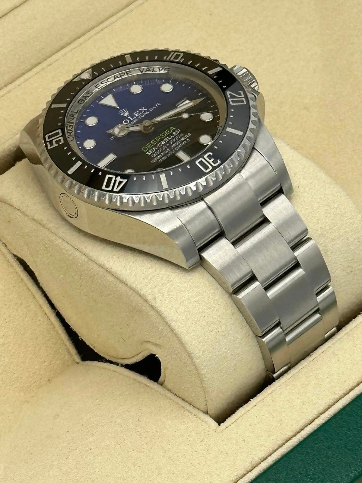 2018 Rolex Deepsea "James Cameron" 44mm 126660 Blue Dial
