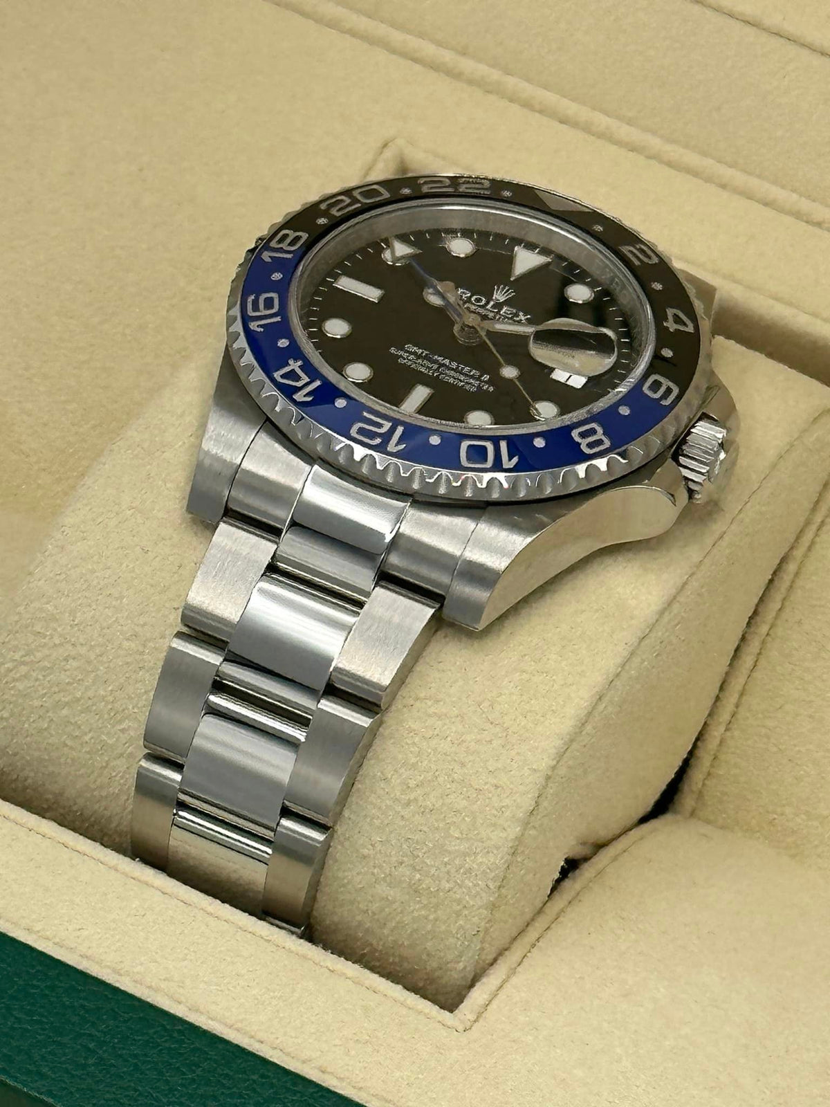 2018 Rolex GMT Master II "Batman" 40mm 116710BLNR Oyster