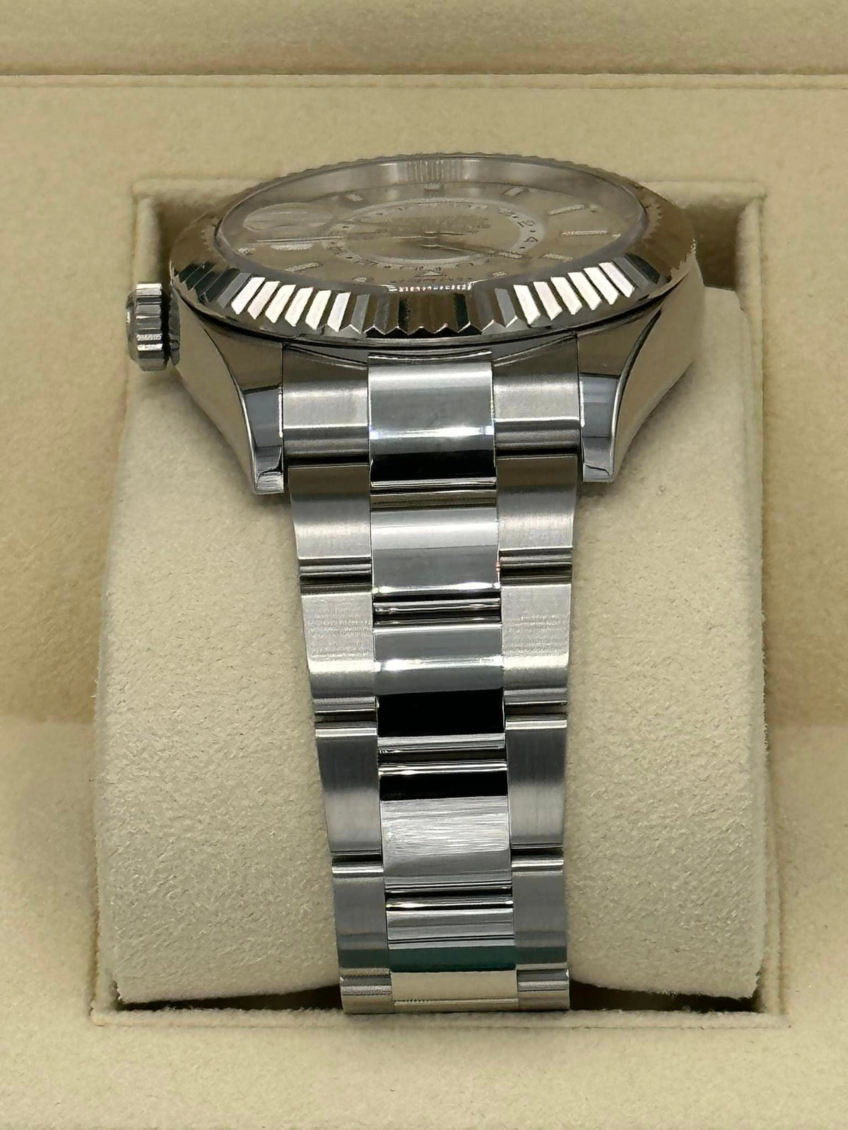Rolex Sky-Dweller 42mm 326934 Stainless Steel Oyster White Dial