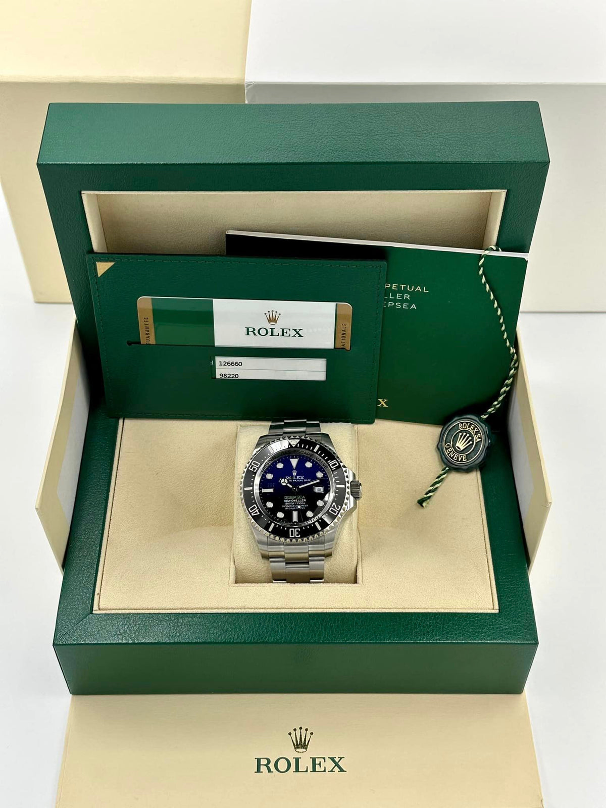 2018 Rolex Deepsea "James Cameron" 44mm 126660 Blue Dial