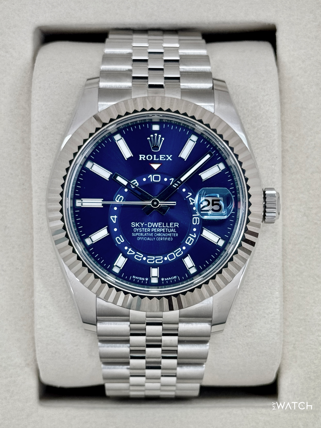 NEW 2026 Rolex Sky-Dweller 42mm 336934 Jubilee Blue Dial