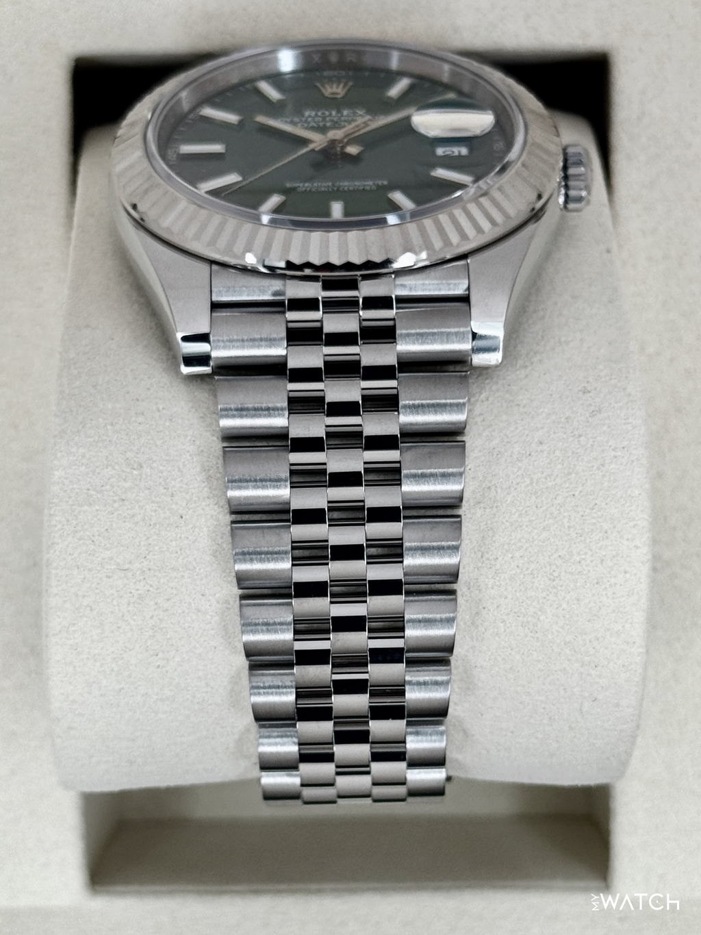 NEW 2026 Rolex Datejust 41mm 126334 Jubilee Green Dial