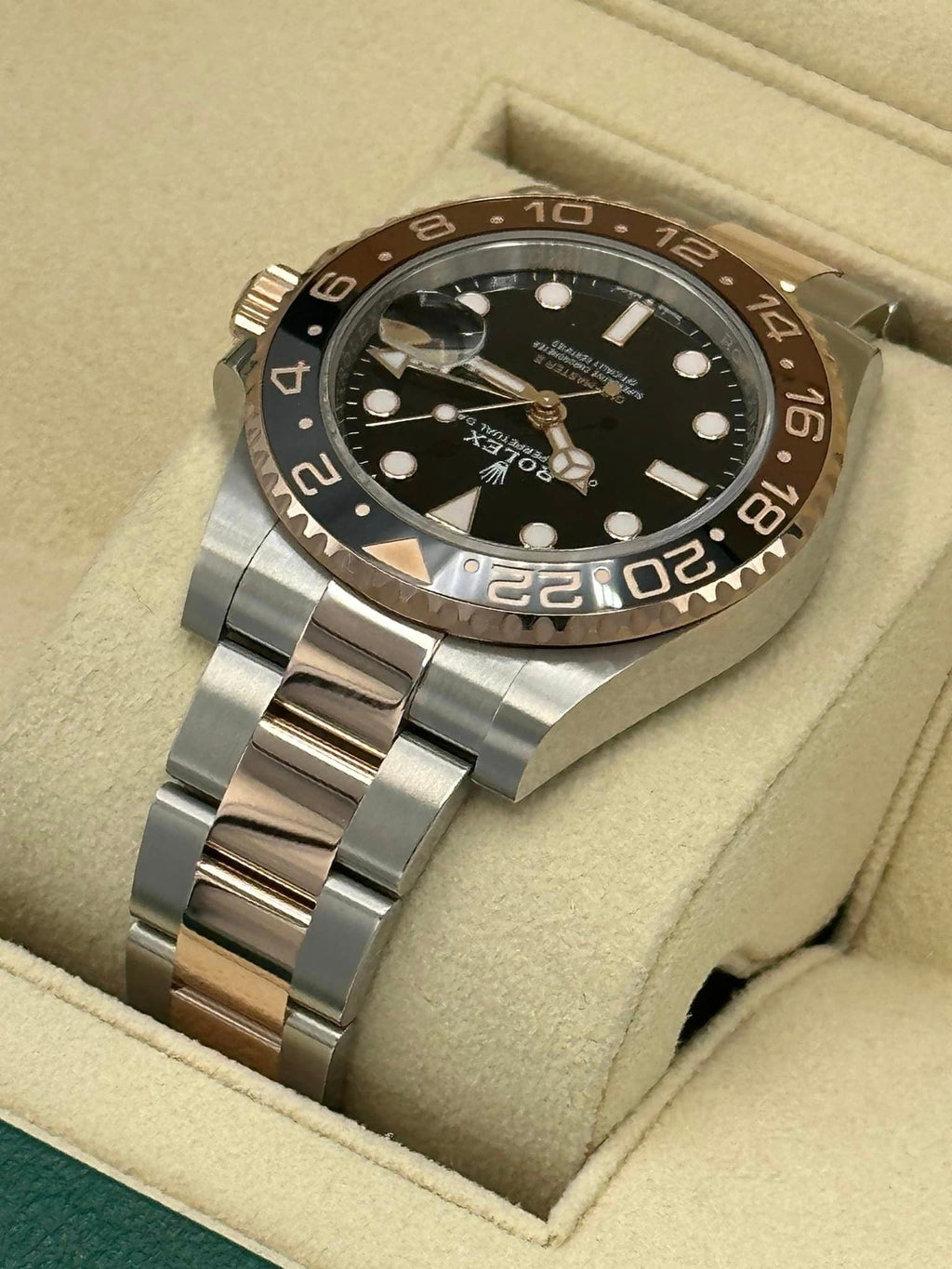 NEW 2023 Rolex GMT-Master II "Rootbeer" 40mm 126711CHNR Two-Tone