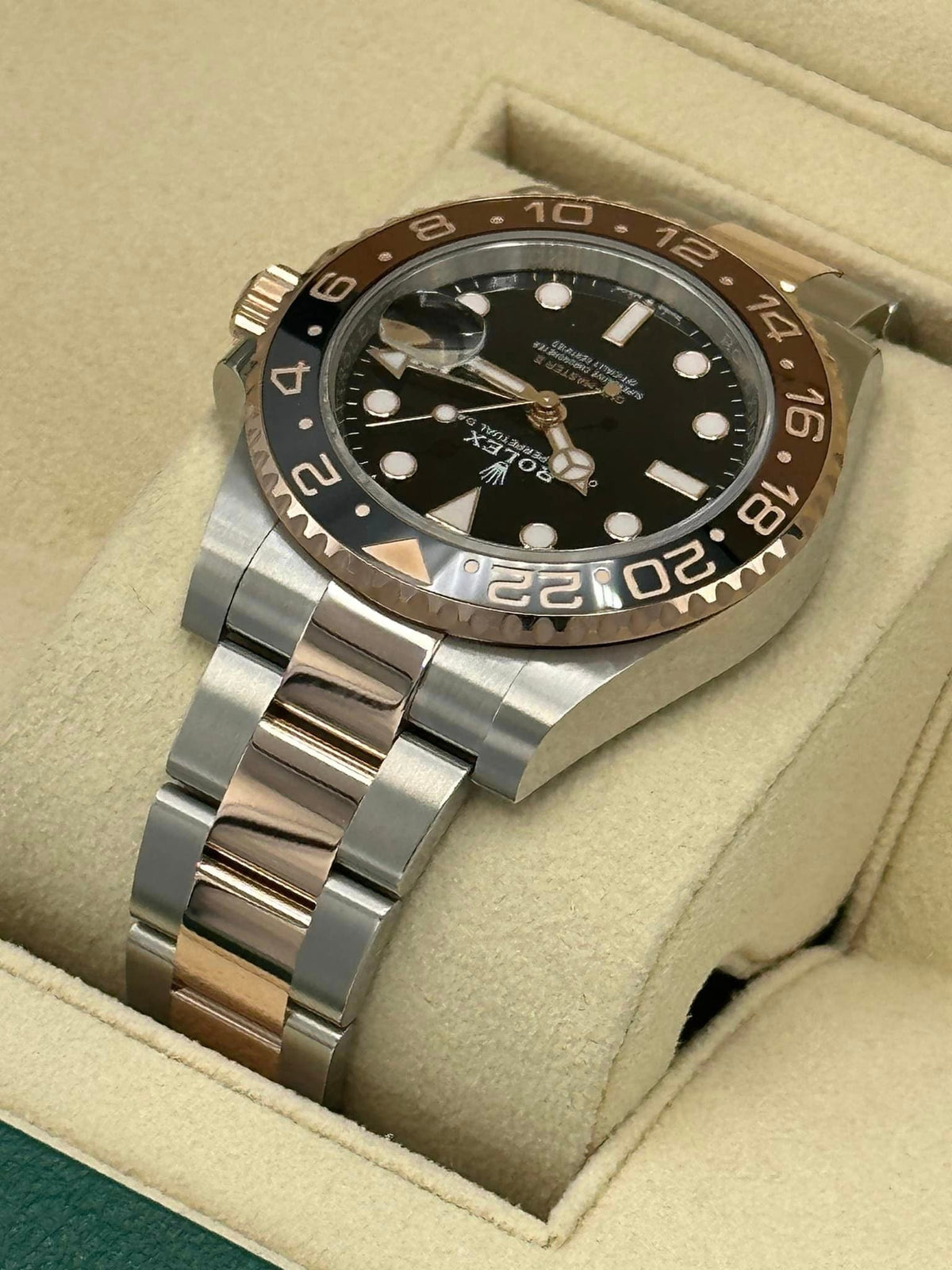 NEW 2023 Rolex GMT-Master II "Rootbeer" 40mm 126711CHNR Two-Tone