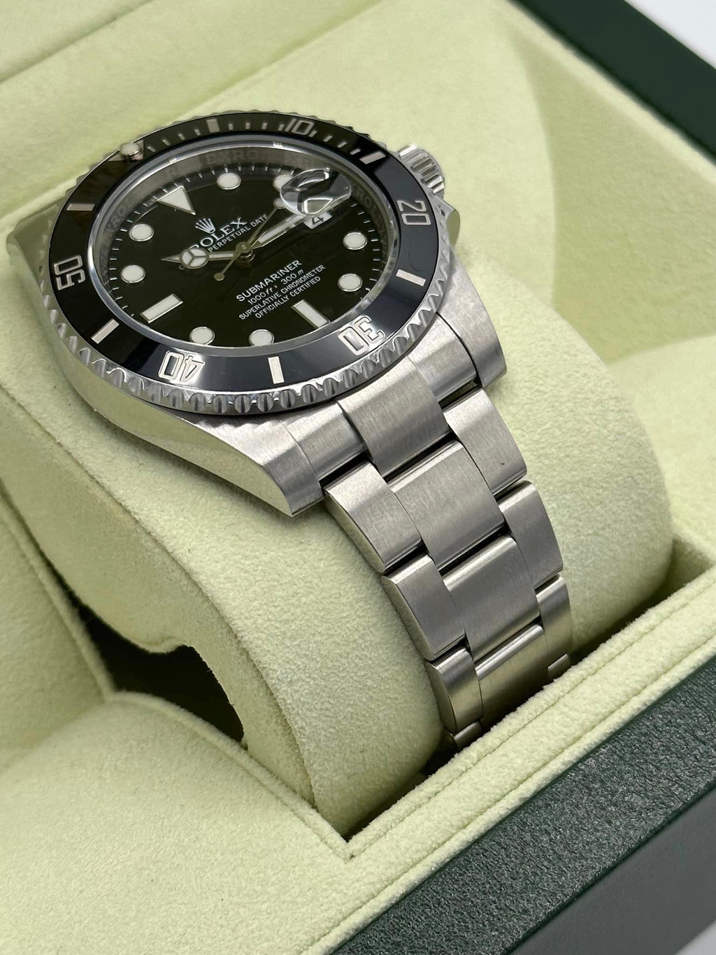 2016 Rolex Submariner 40mm 116610LN Stainless Steel Black Dial