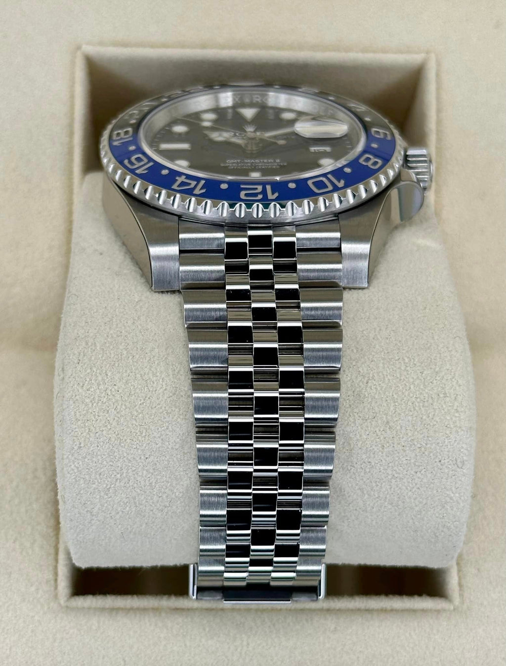 NEW 2022 Rolex GMT-Master II "Batgirl" 40mm 126710BLNR Jubilee Black Dial