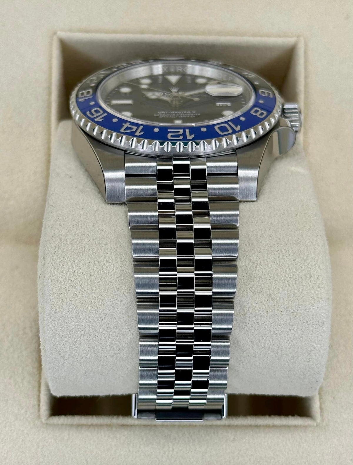 NEW 2022 Rolex GMT-Master II "Batgirl" 40mm 126710BLNR Jubilee Black Dial