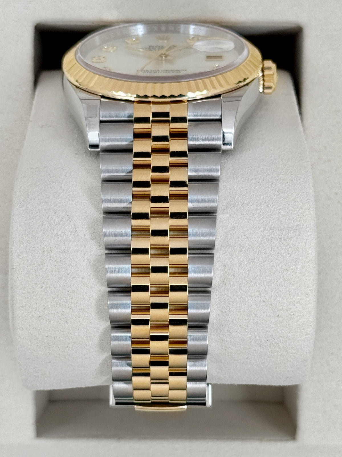 NEW 2026 Rolex Datejust 36mm 126233 Two-Tone Jubilee Mother of Pearl Diamond Dial