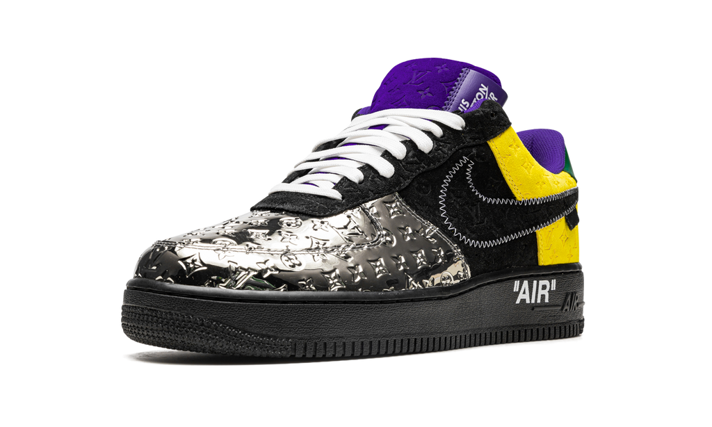Louis Vuitton Air Force 1 Low "Virgil Abloh - Purple Dusk/Metallic Silver" 1A9VCC