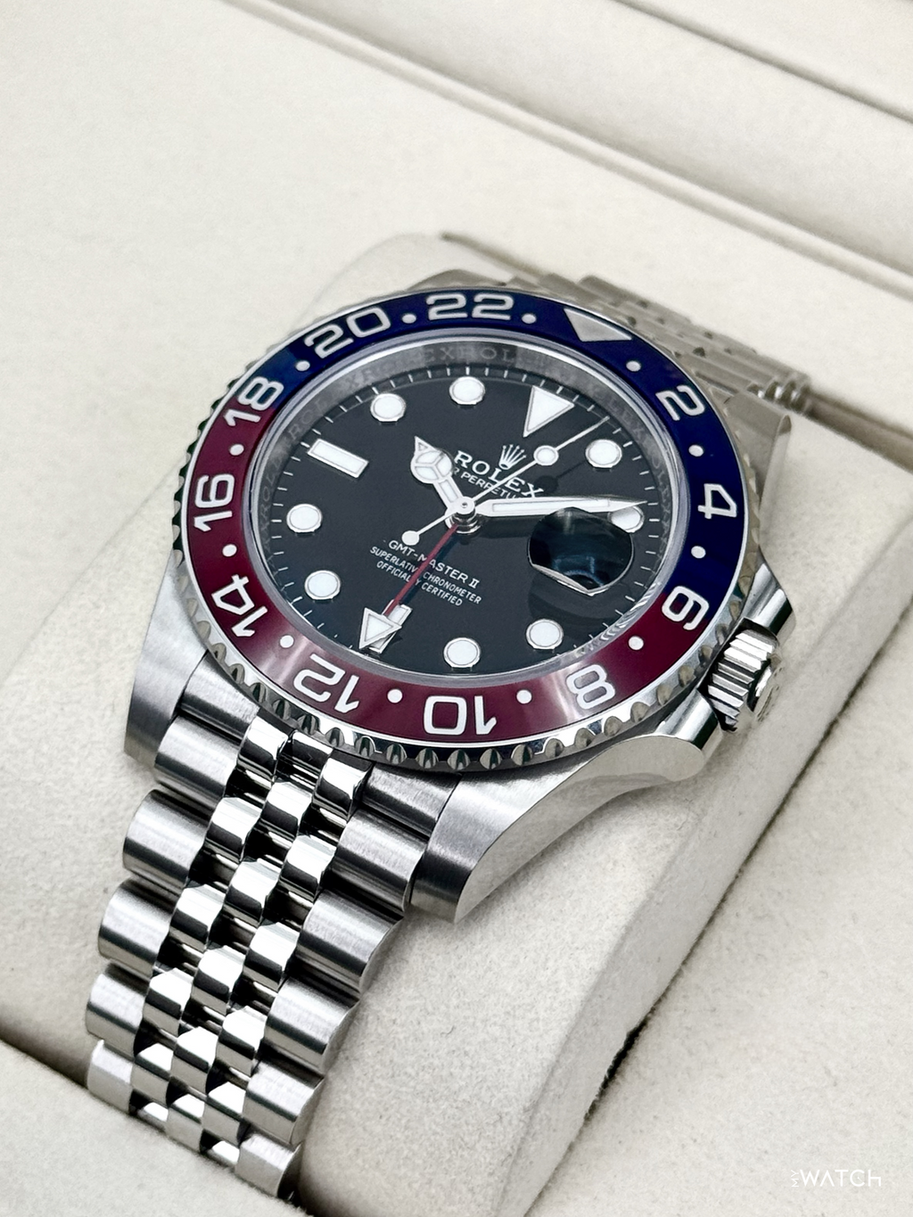NEW 2025 Rolex GMT-Master II "Pepsi" 40mm 126710BLRO Jubilee