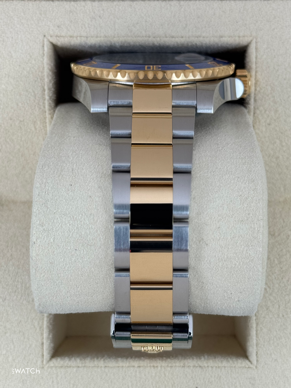 2017 Rolex Submariner "Bluesy" 40mm 116613LB Two-Tone Blue Dial