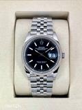 NEW 2026 Rolex Datejust 36mm 126234 Stainless Steel Jubilee Black Dial