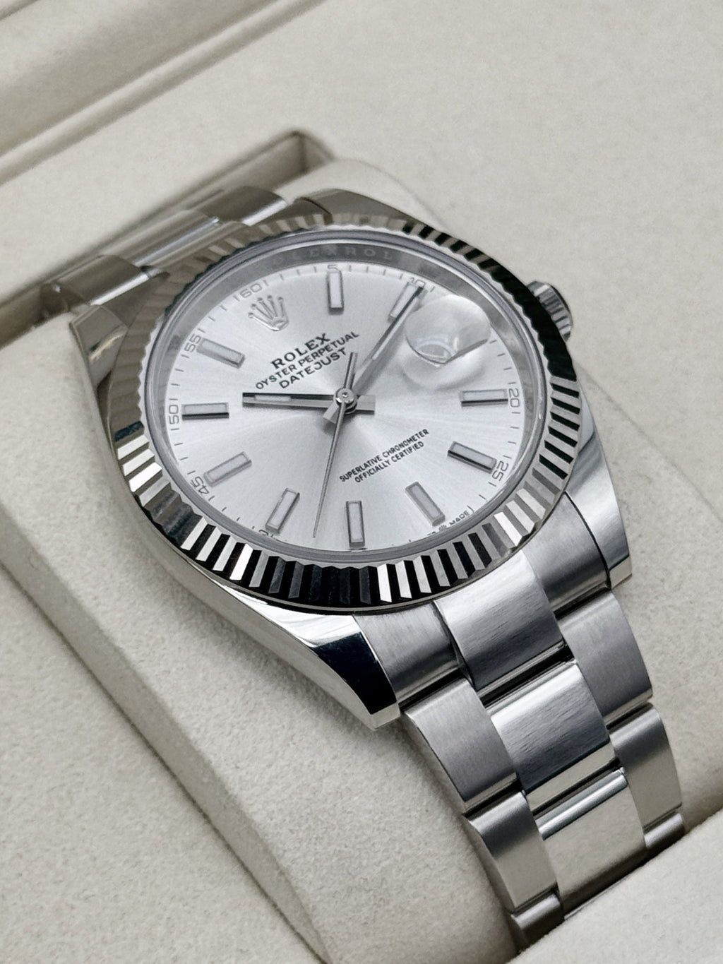 NEW 2026 Rolex Datejust 41mm 126334 Stainless Steel Oyster Silver Dial