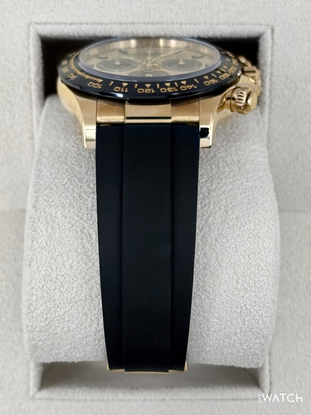 2023 Rolex Daytona 40mm 116518LN 18K Yellow Gold Oysterflex Champagne Dial