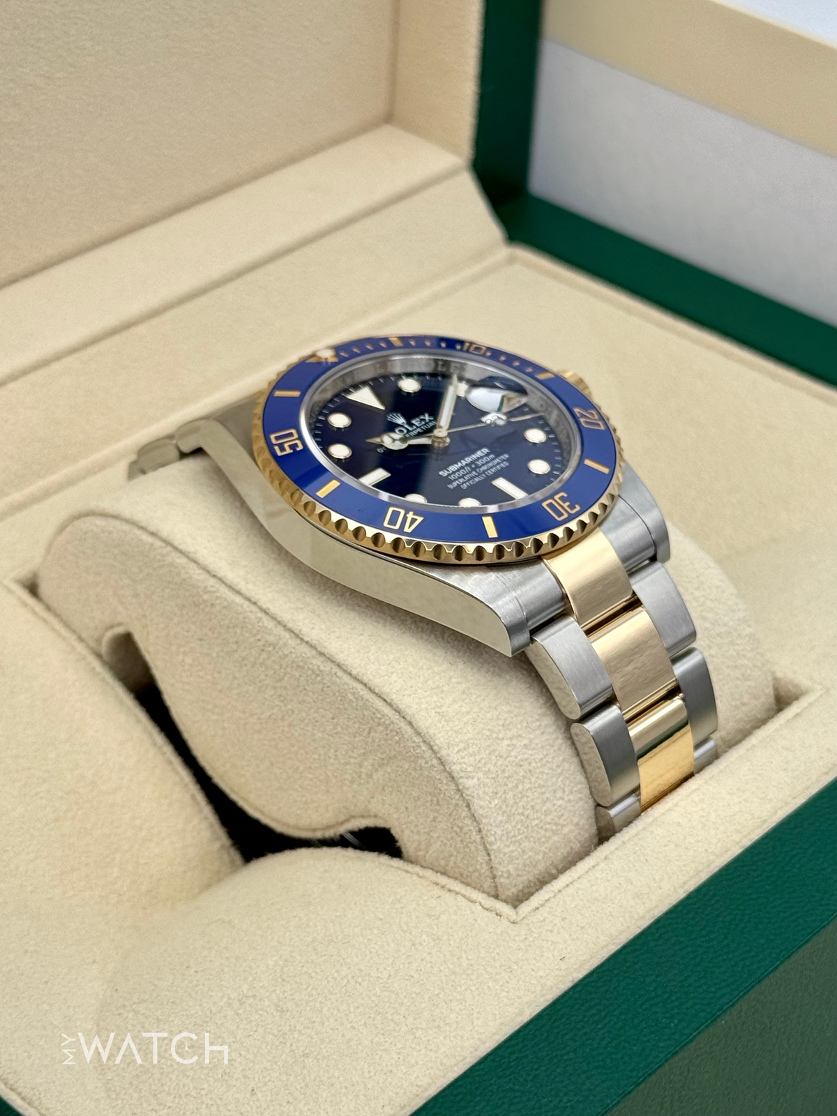 2021 Rolex Submariner "Bluesy" 41mm 126613LB Two-Tone Blue Dial