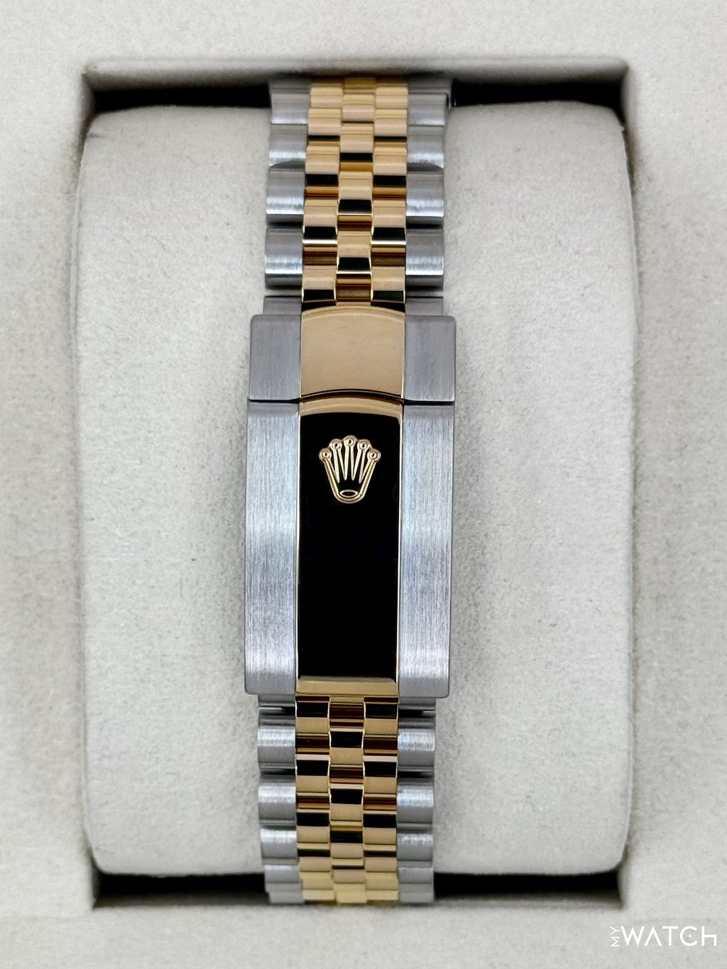 2025 Rolex Datejust 41mm 126333 Two-Tone Jubilee Black Dial