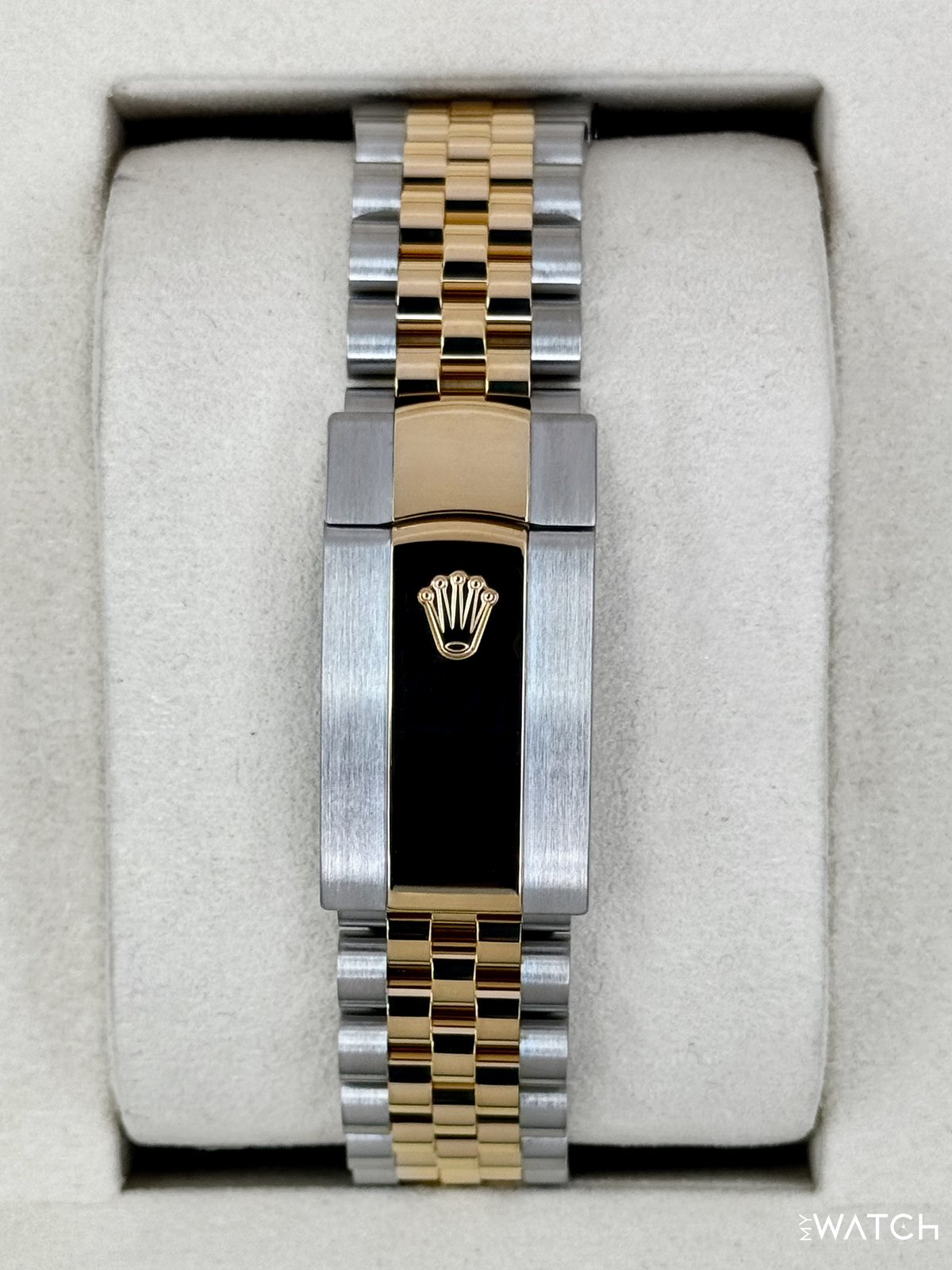 2025 Rolex Datejust 41mm 126333 Two-Tone Jubilee Black Dial