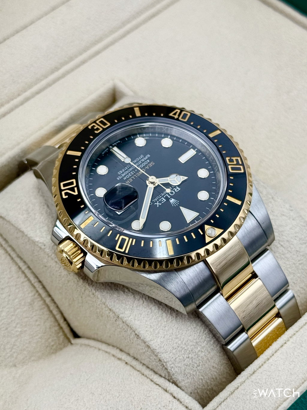 2022 Rolex Sea-Dweller 43mm 126603 Two-Tone Black Dial