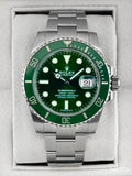 2017 Rolex Submariner “Hulk” 40mm 116610LV Green Dial