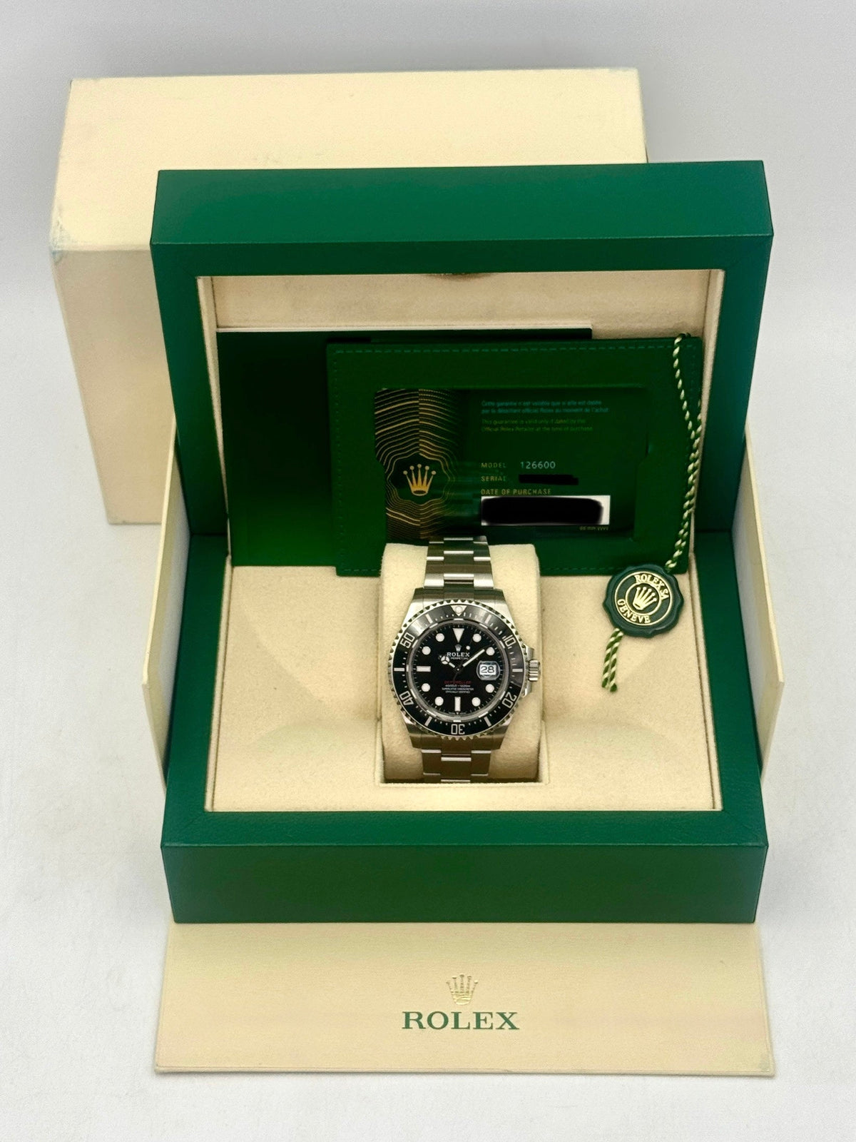 2024 Rolex Sea-Dweller 43mm 126600 Black Dial
