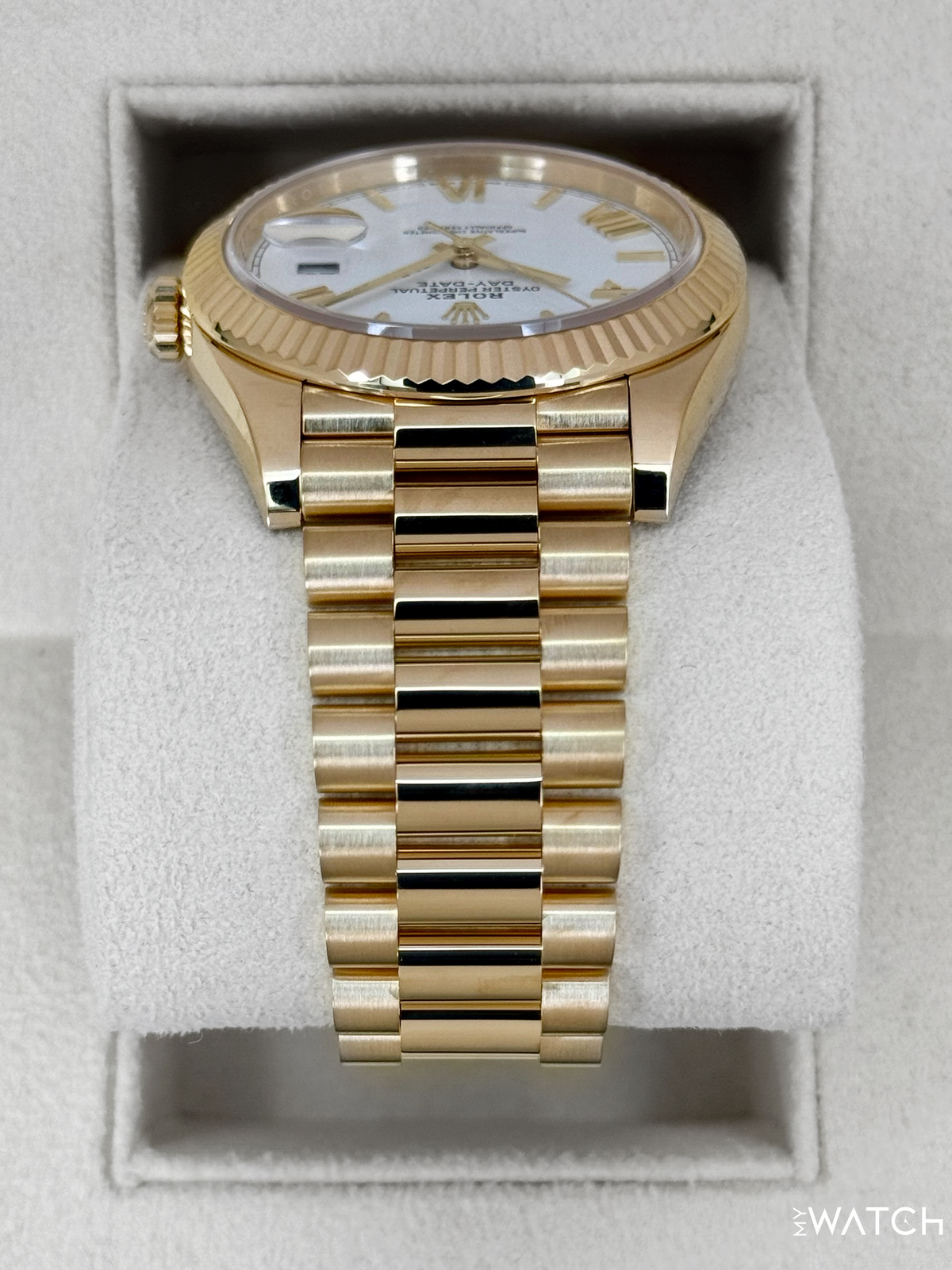 NEW 2025 Rolex Day-Date 40mm 228238 Presidential White Dial