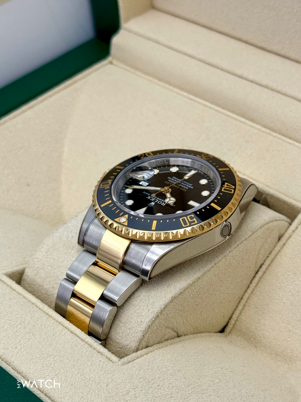 2023 Rolex Sea-Dweller 43mm 126603 Two-Tone Black Dial
