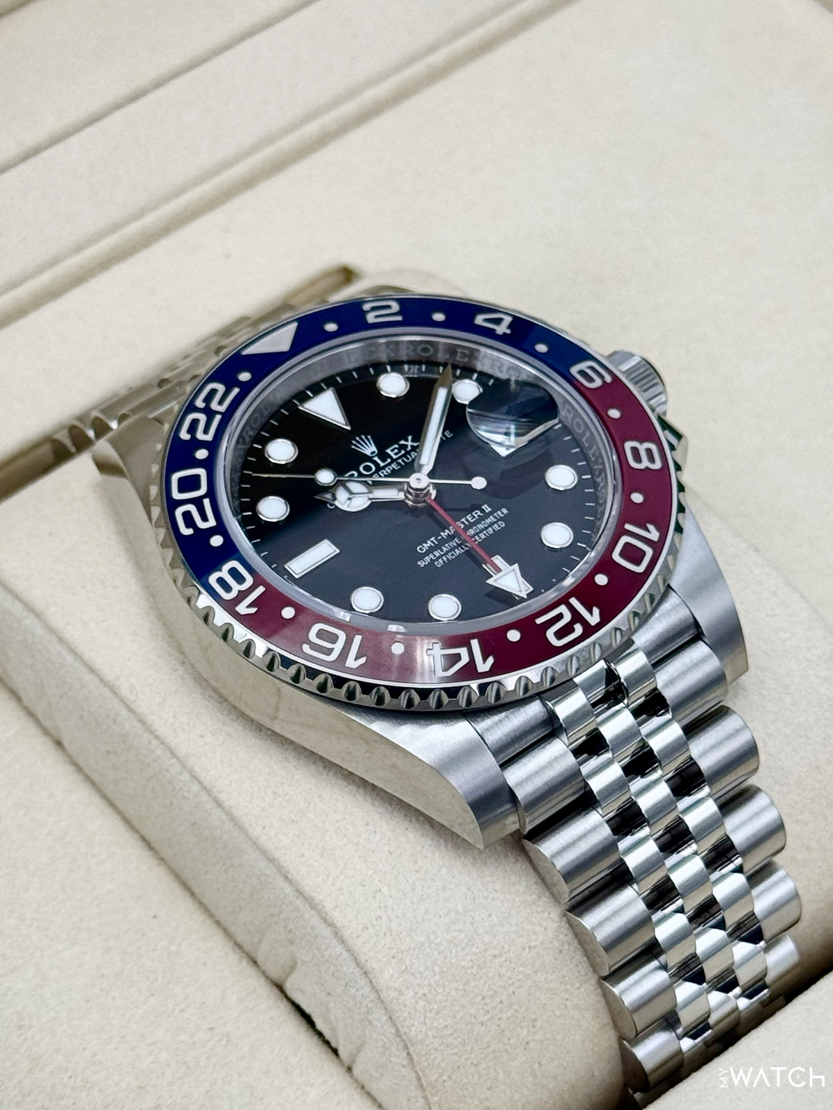NEW 2026 Rolex GMT-Master II "Pepsi" 40mm 126710BLRO Jubilee (STICKERED)