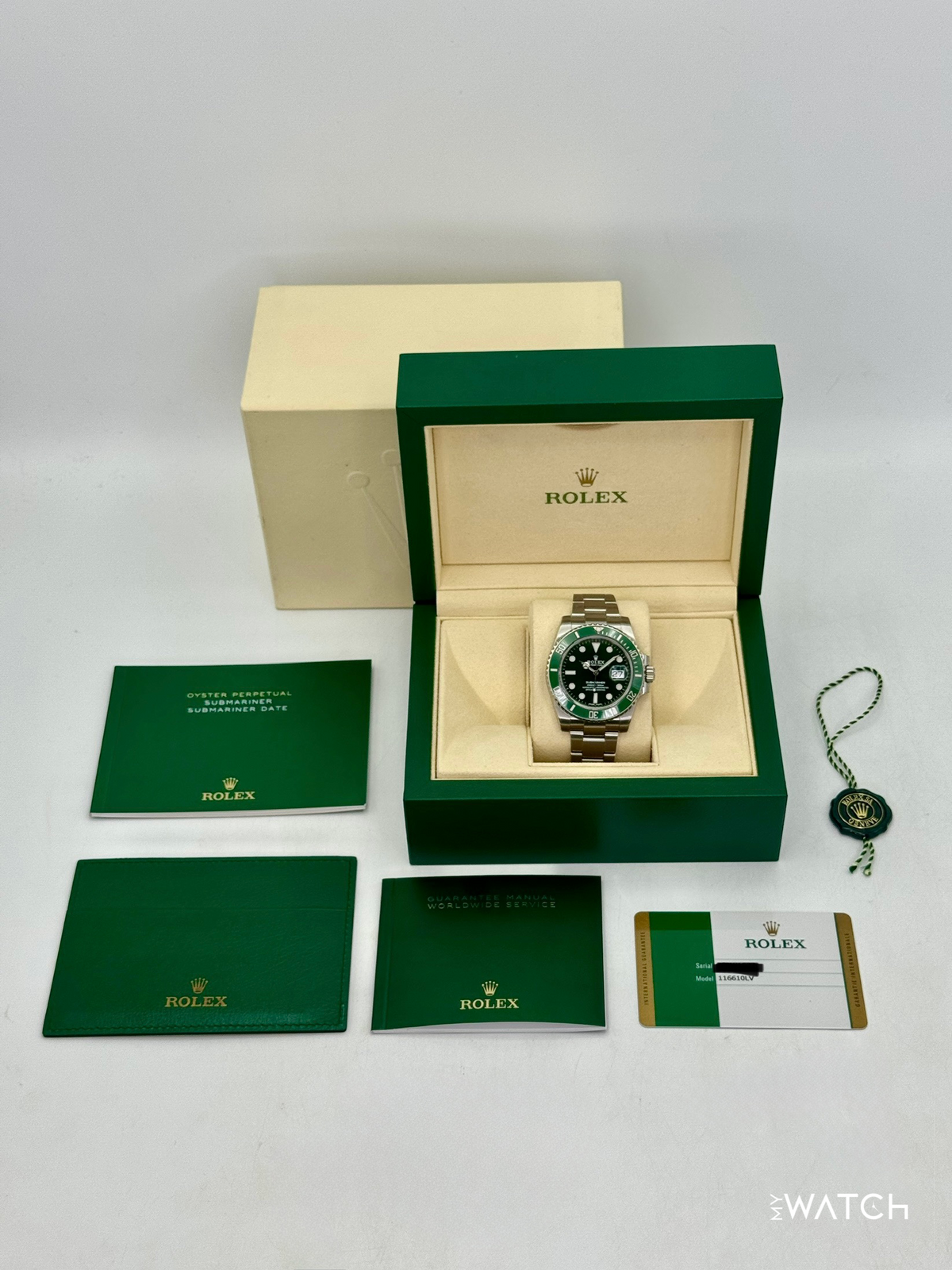 2018 Rolex Submariner “Hulk” 40mm 116610LV Green Dial