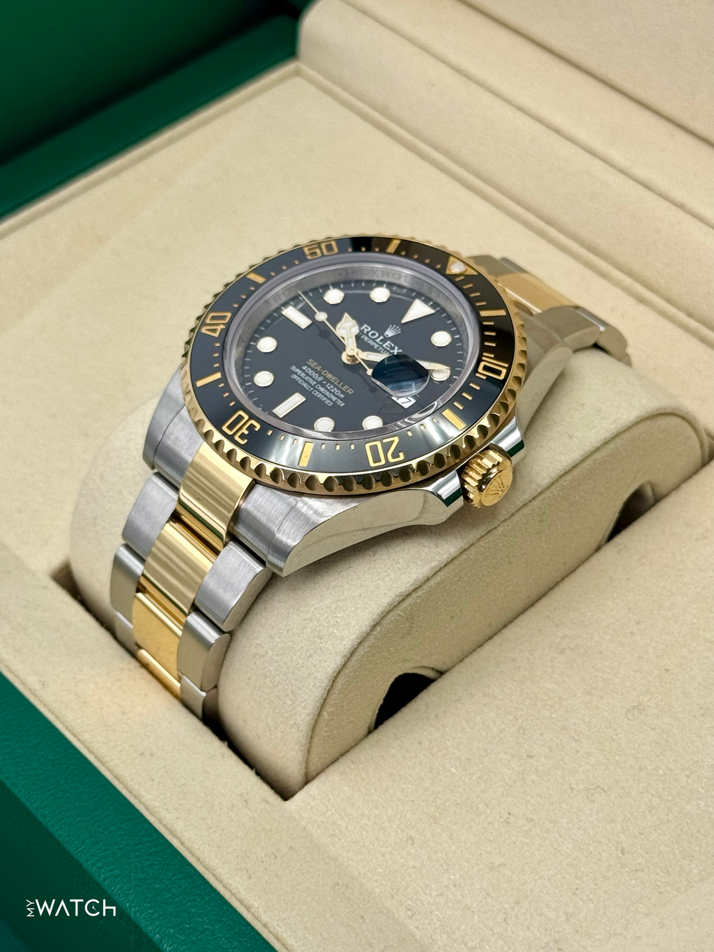 2025 Rolex Sea-Dweller 43mm 126603 Two-Tone Black Dial
