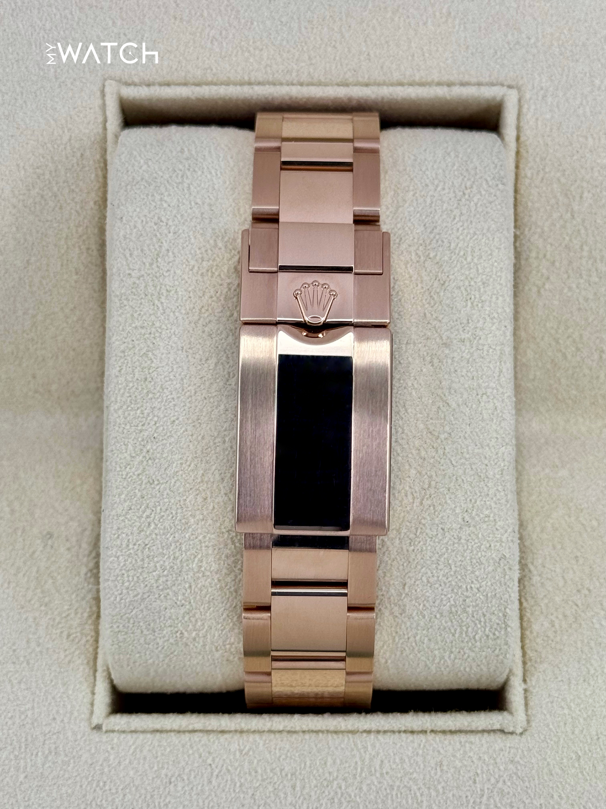 2022 Rolex Daytona 40mm 116505 Rose Gold Sundust Diamond Baguette Dial