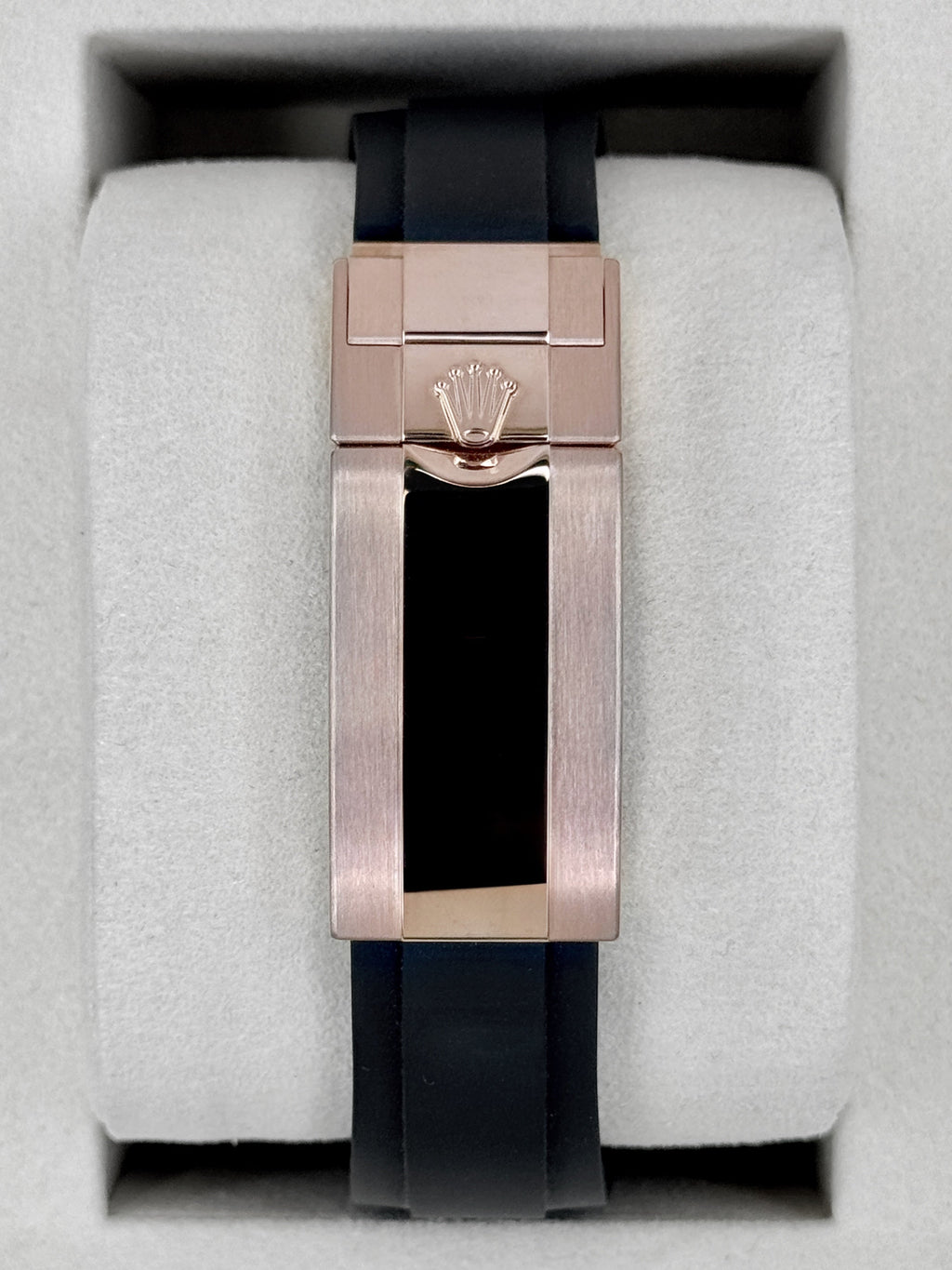 NEW 2025 Rolex Daytona 40mm 126515LN Rose Gold Oysterflex Black Dial