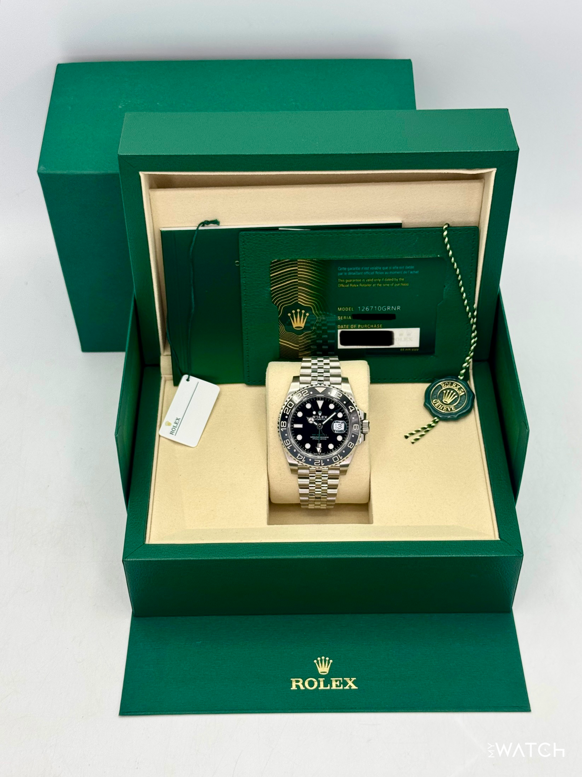 2026 Rolex GMT-Master II "Bruce Wayne" 40mm 126710GRNR Jubilee