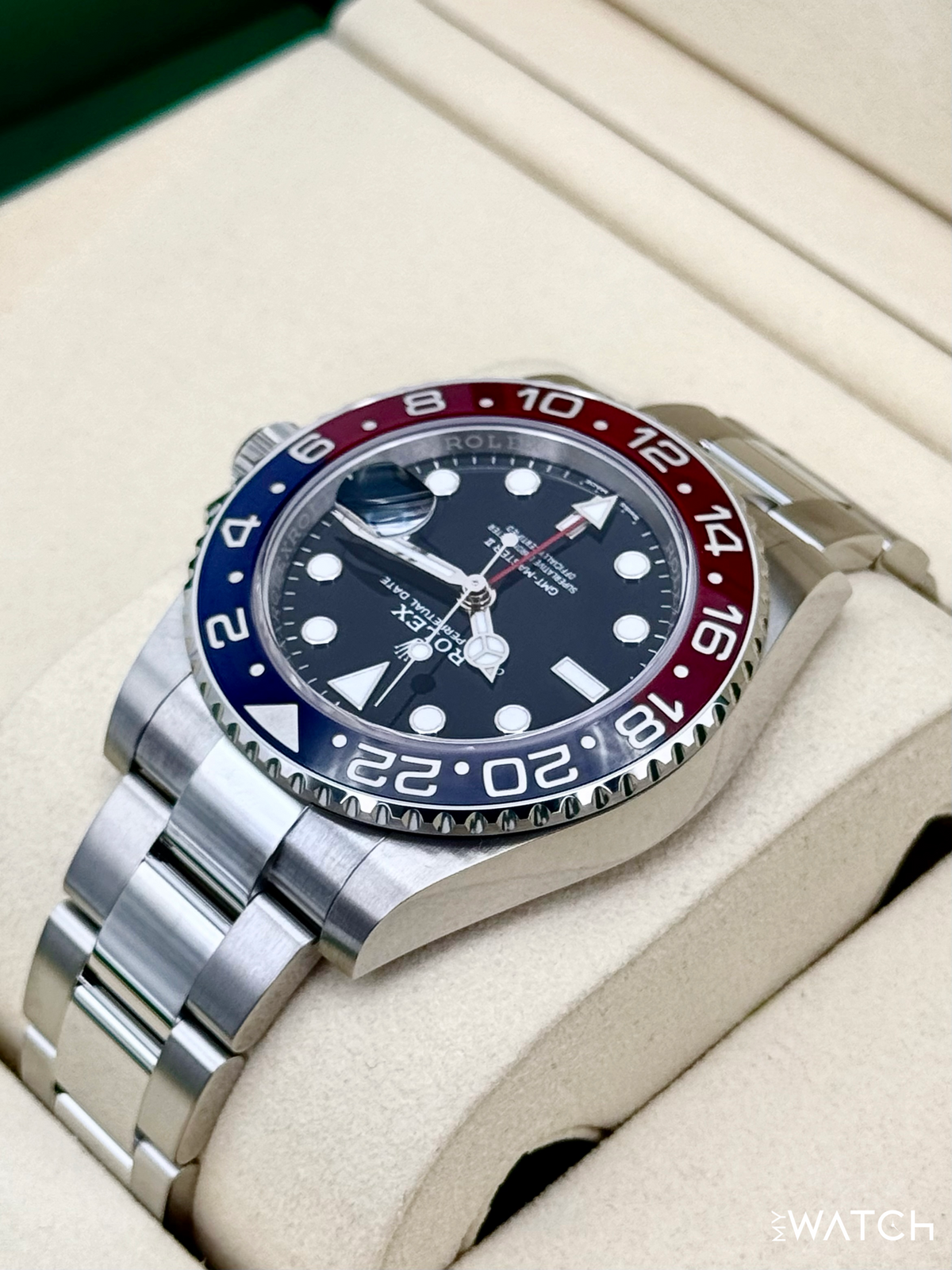 NEW 2025 Rolex GMT-Master II "Pepsi" 40mm 126710BLRO Oyster