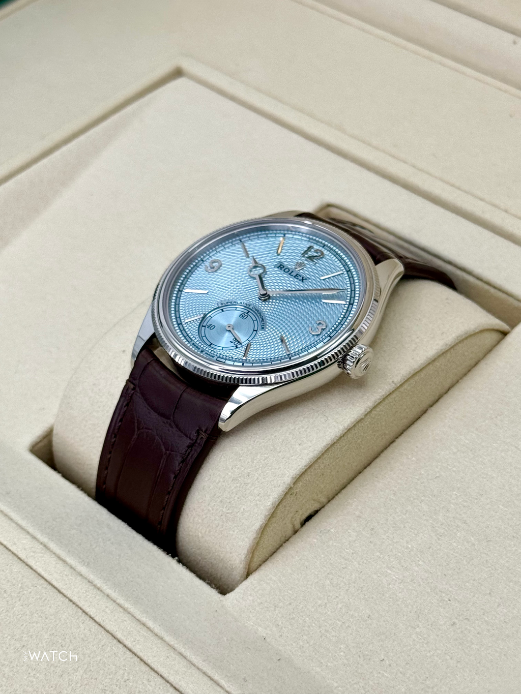 NEW 2026 Rolex 1908 39mm 52506 Platinum Ice Blue Dial