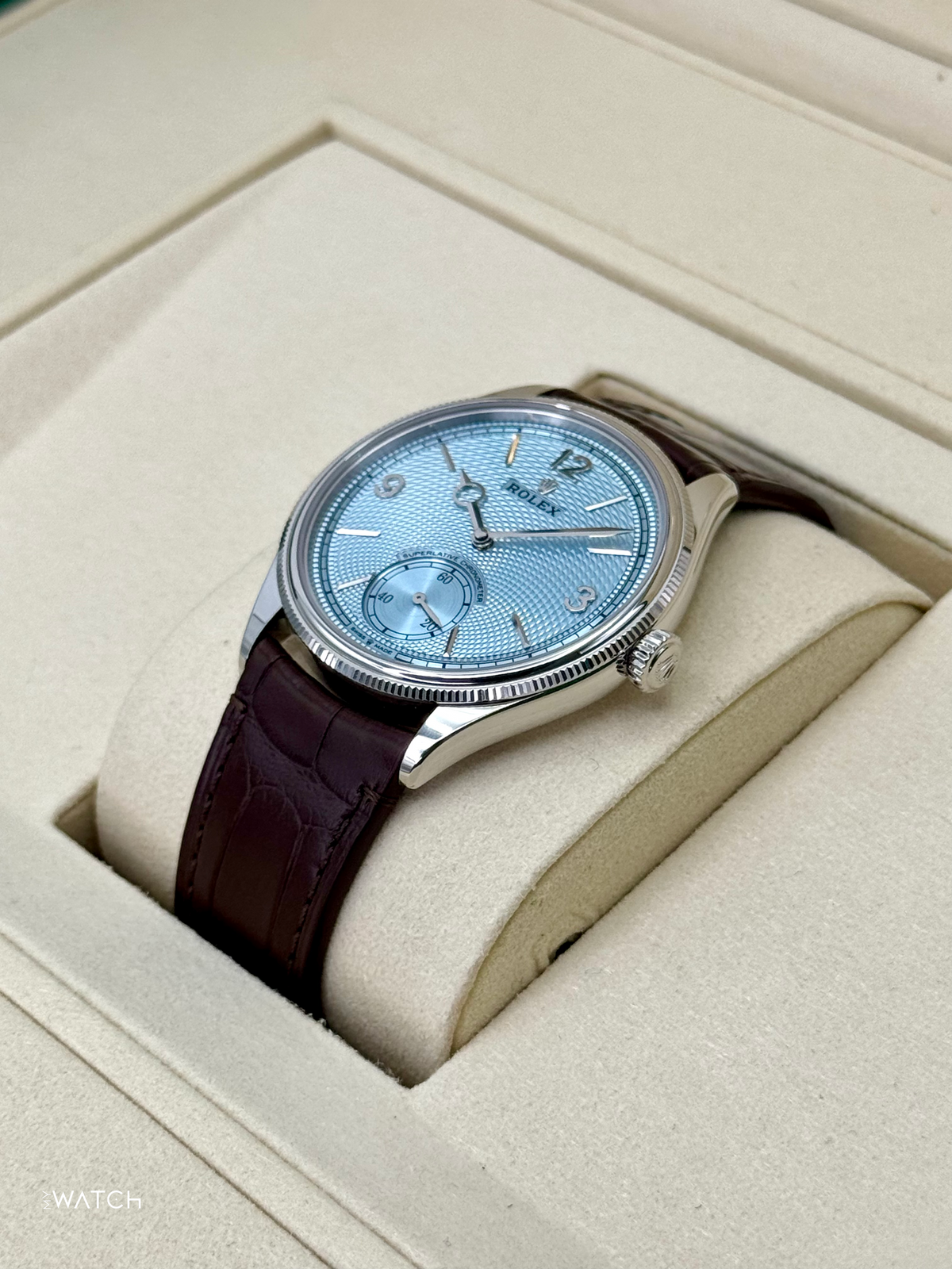 NEW 2026 Rolex 1908 39mm 52506 Platinum Ice Blue Dial