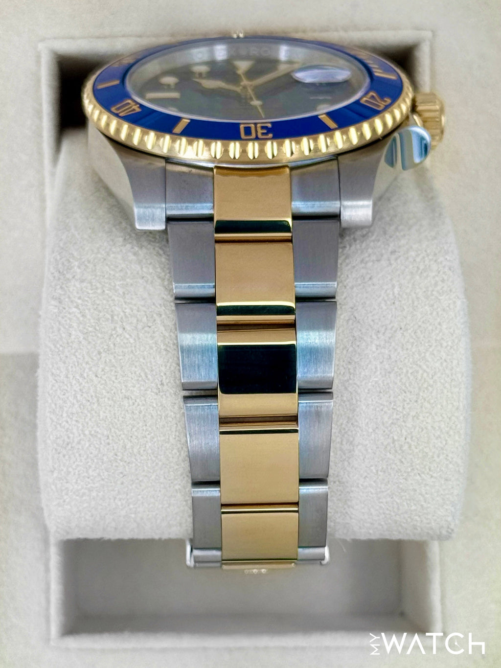 2019 Rolex Submariner "Bluesy" 40mm 116613LB Two-Tone Blue Dial
