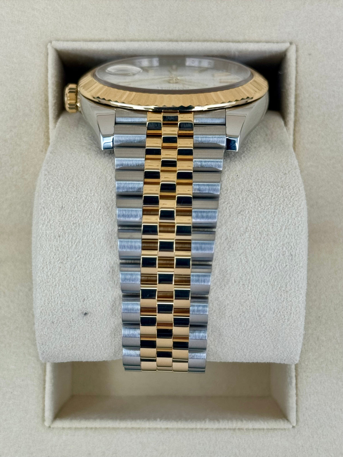 2020 Rolex Datejust 41mm 126333 Two-Tone Jubilee White Dial