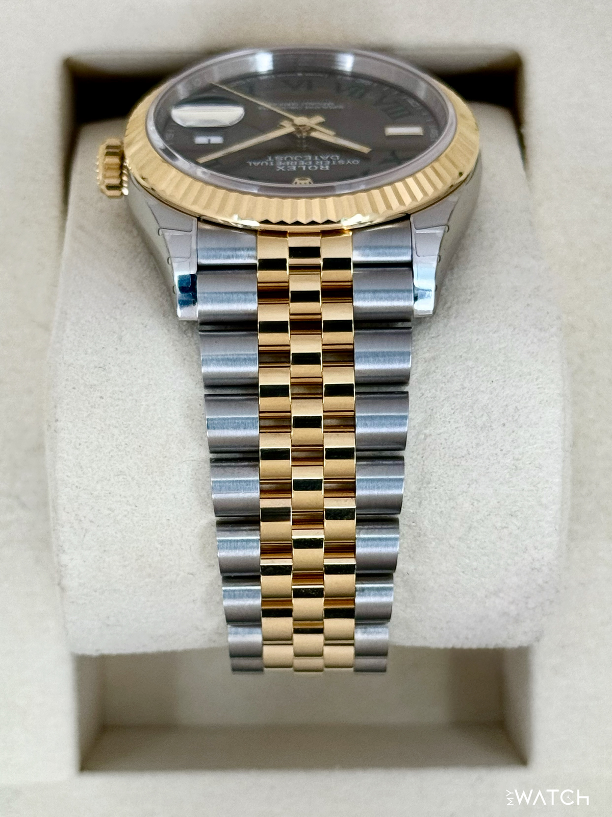 NEW 2026 Rolex Datejust 36mm 126233 Two-Tone Jubilee Wimbledon Dial (STICKERED)