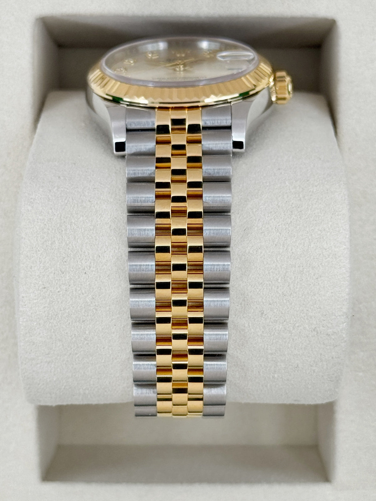 NEW 2026 Rolex Lady Datejust 31mm 278273 Two-Tone Jubilee Silver Diamond Dial