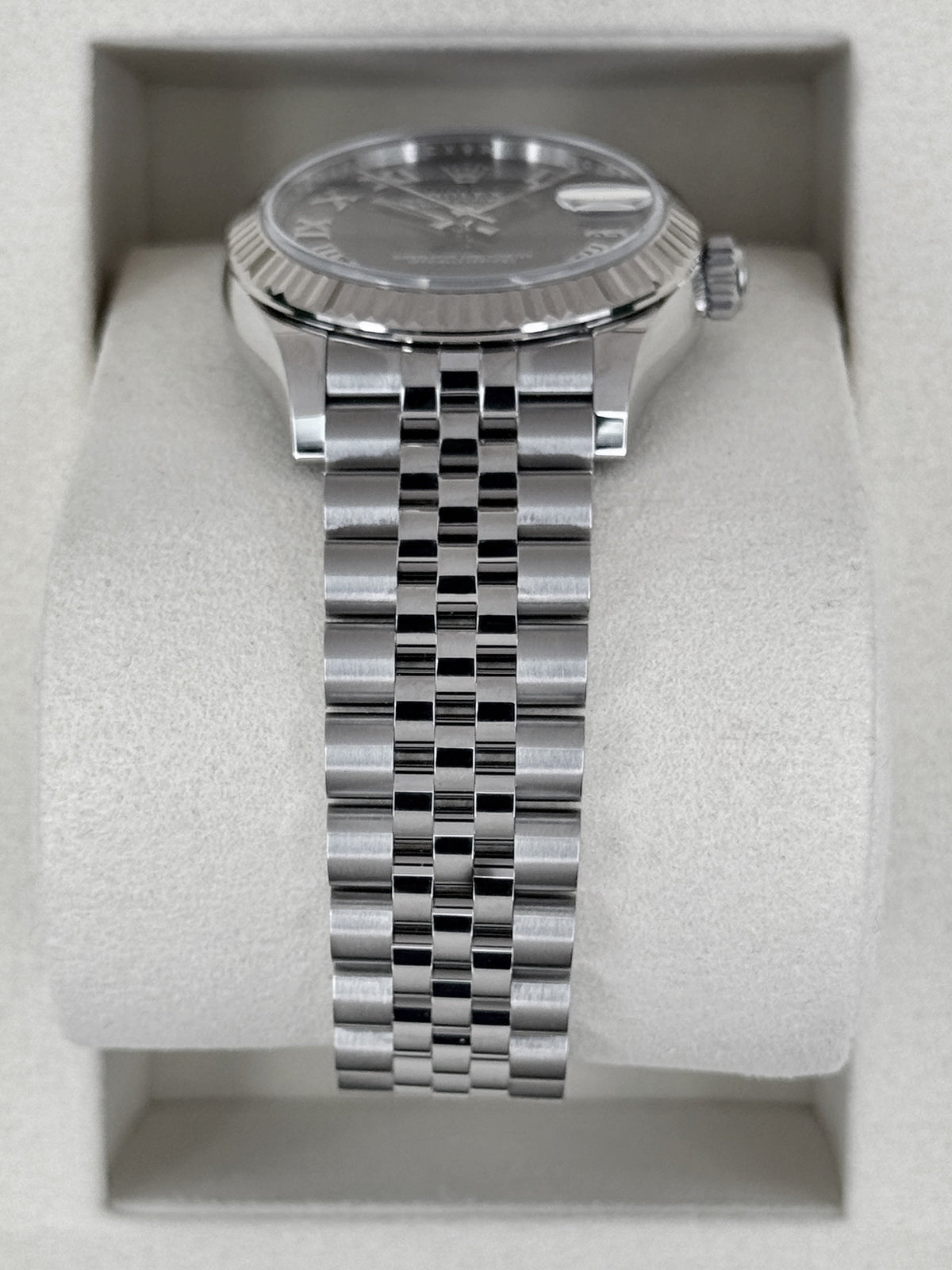 NEW 2026 Rolex Datejust 31mm 278274 Stainless Steel Jubilee Grey Dial