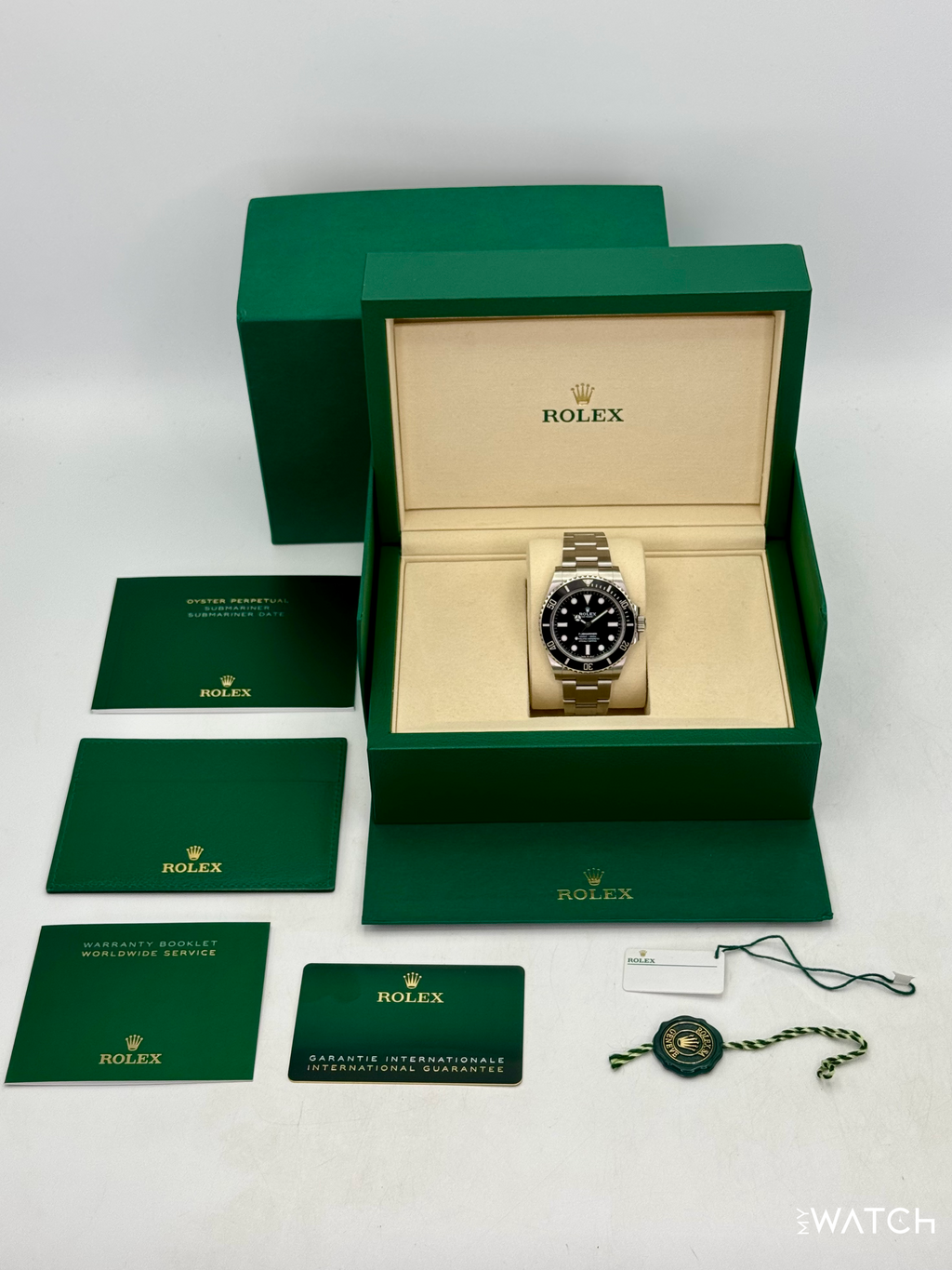 2025 Rolex Submariner 41mm 124060 Stainless Steel Black Dial