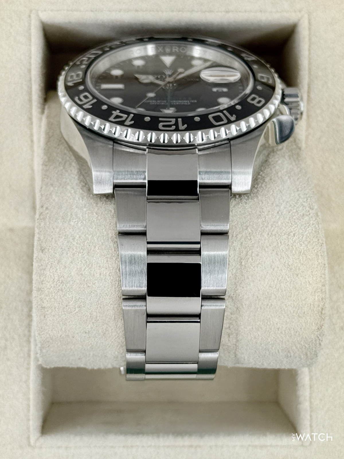 2016 Rolex GMT-Master II 40mm 116710LN Stainless Steel Black Dial