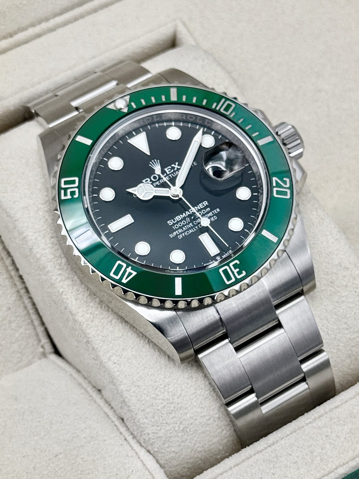 2021 Rolex Submariner "Starbucks" 41mm 126610LV Black Dial