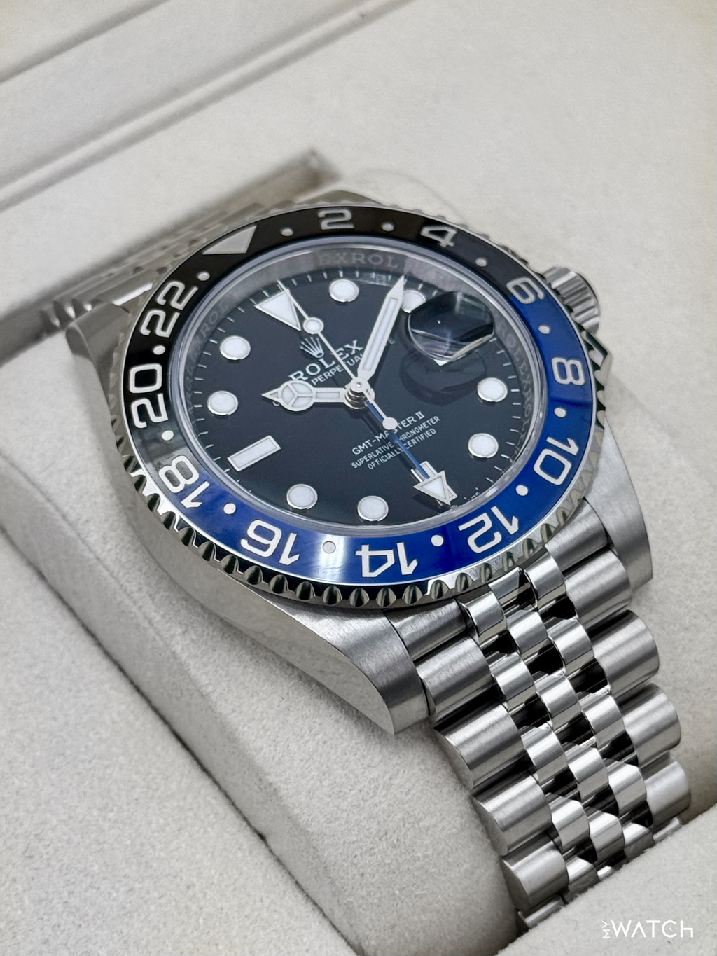2025 Rolex GMT-Master II "Batgirl" 40mm 126710BLNR Jubilee