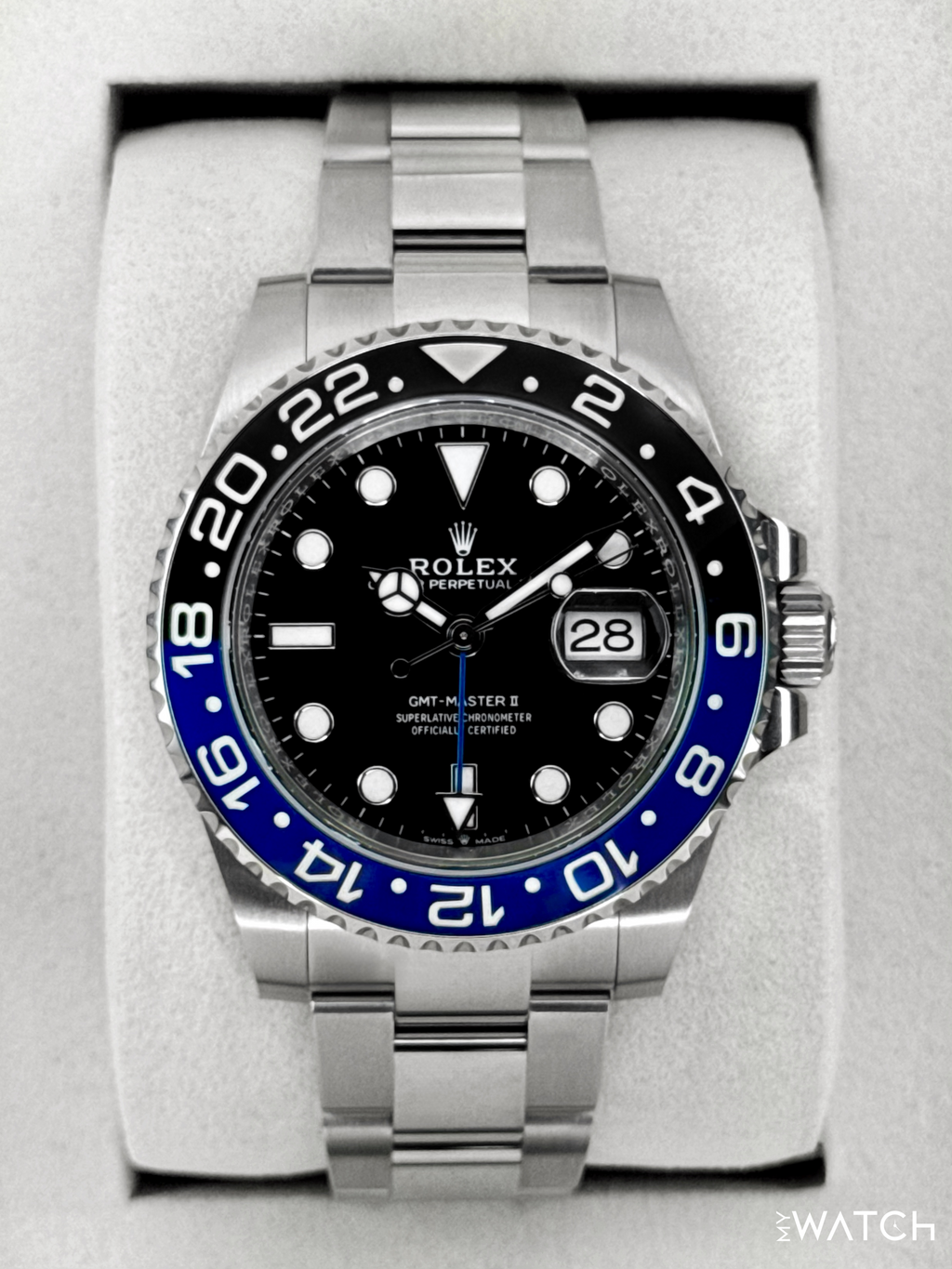 NEW 2026 Rolex GMT-Master II "Batman" 40mm 126710BLNR Oyster