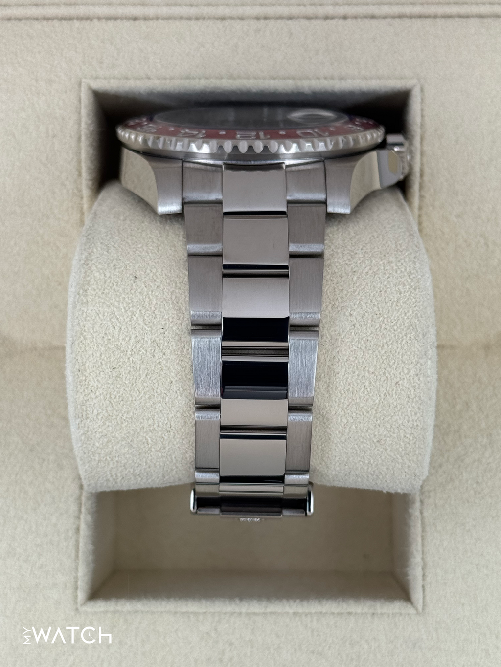 2016 Rolex GMT-Master II "Pepsi" 40mm 116719BLRO White Gold Black Dial