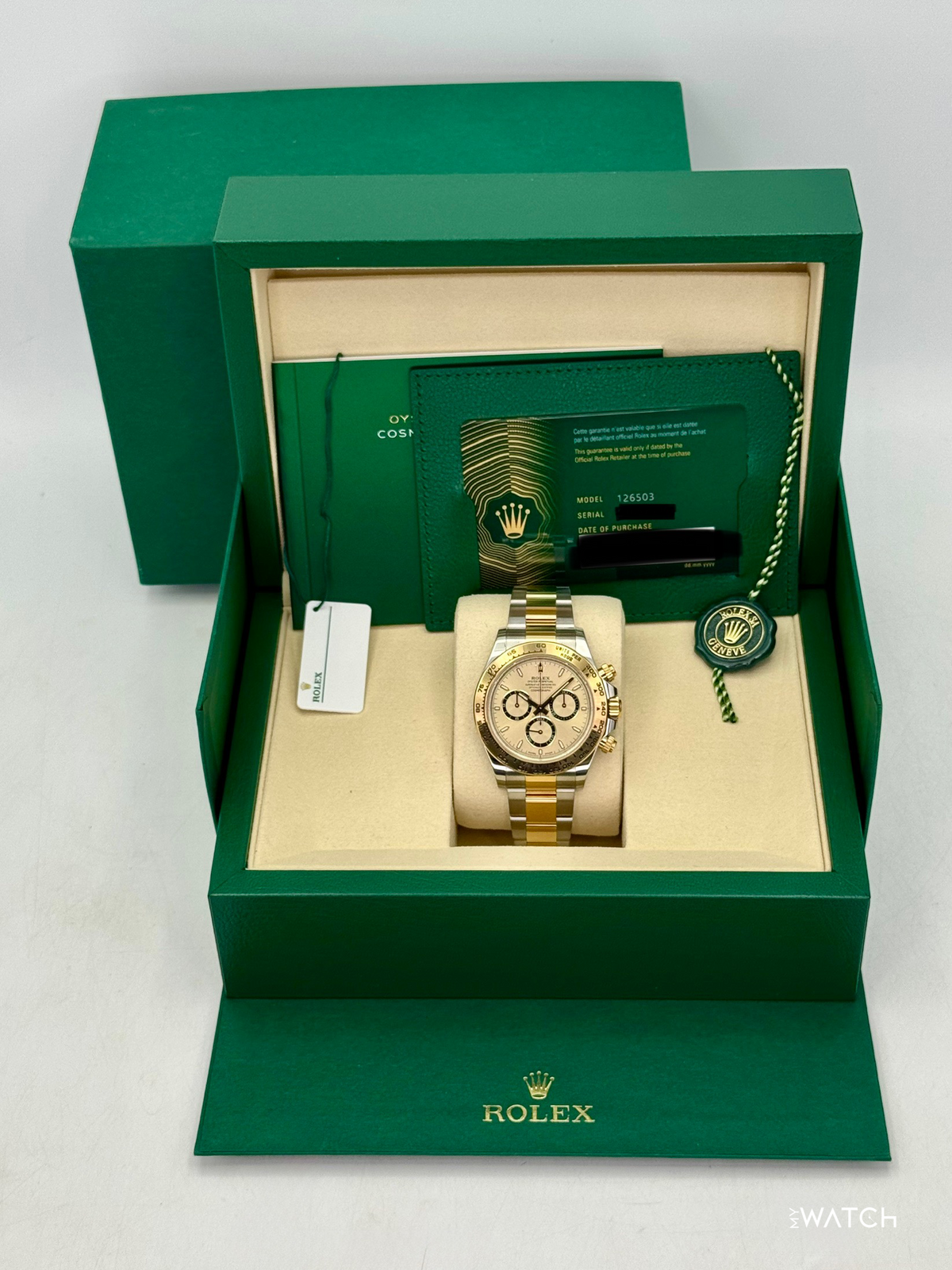 2025 Rolex Daytona 40mm 126503 Two-Tone Champagne Dial