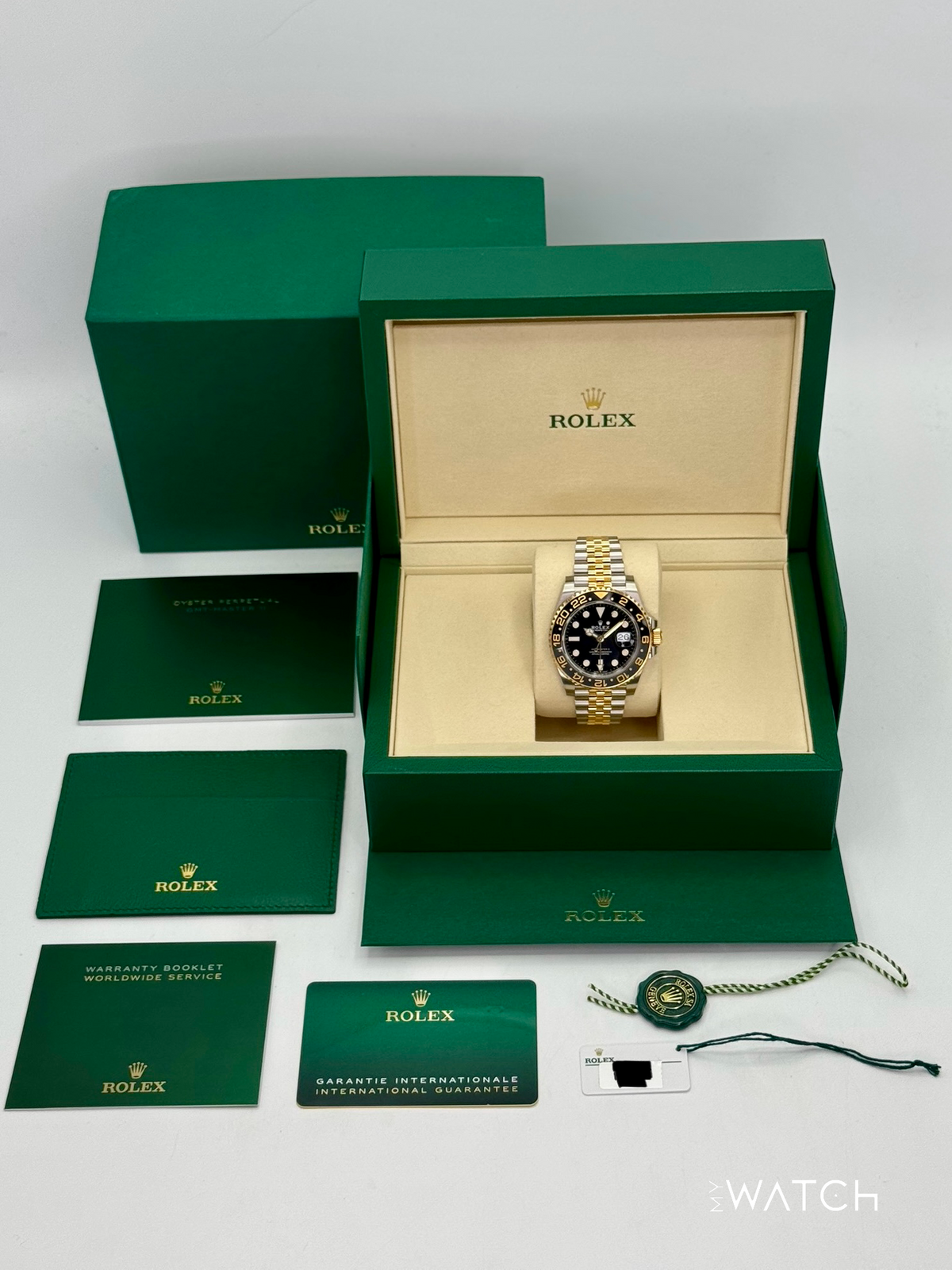 NEW 2025 Rolex GMT-Master II 40mm 126713GRNR Two-Tone Jubilee