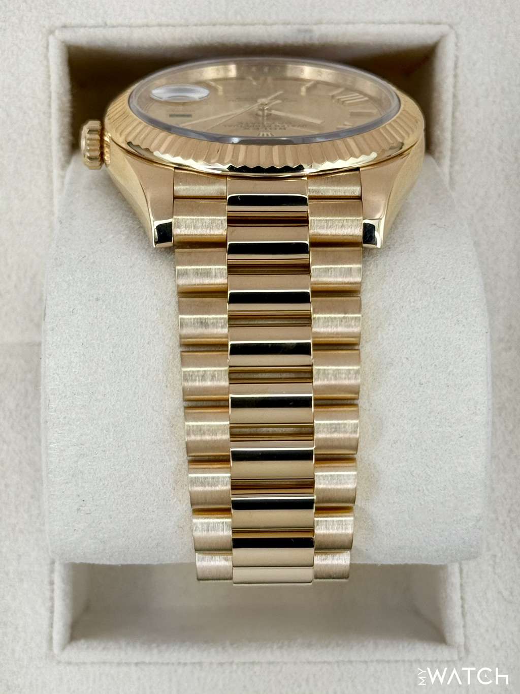 2022 Rolex Day-Date 40mm 228238 Presidential Champagne Dial