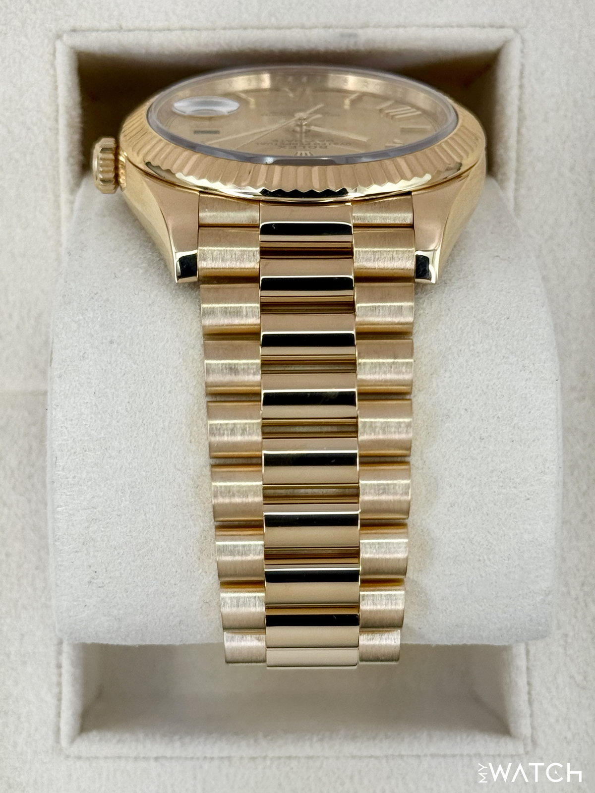 2022 Rolex Day-Date 40mm 228238 Presidential Champagne Dial
